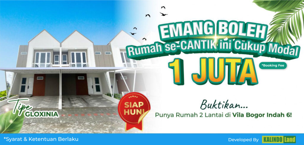 vila bogor indah 6 promo 5 juta all in